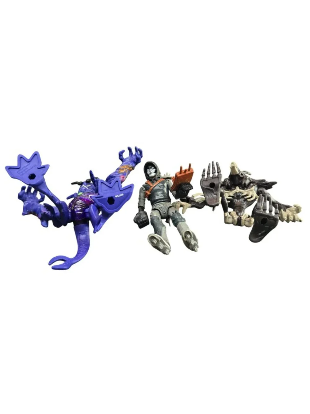 Casey Jones Lord Dregg Rahzar Teenage Mutant Ninja Turtle TMNT Action Figures